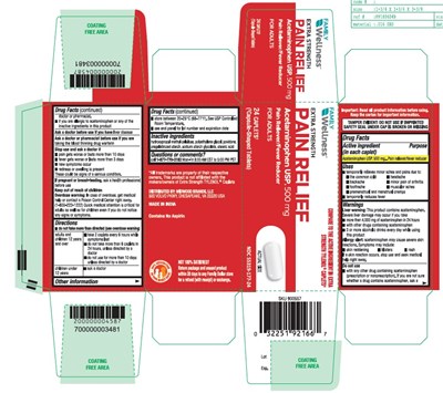 Apap 500mg (Cder Portal 24ct)